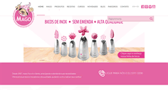 Desktop Screenshot of mago.com.br