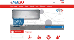 Desktop Screenshot of mago.si