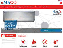 Tablet Screenshot of mago.si
